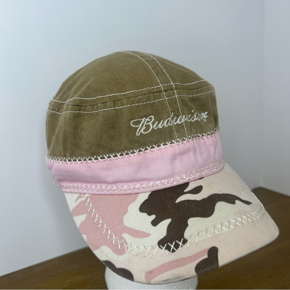 Pink and Tan Camouflage Hat - Picture 4 of 7